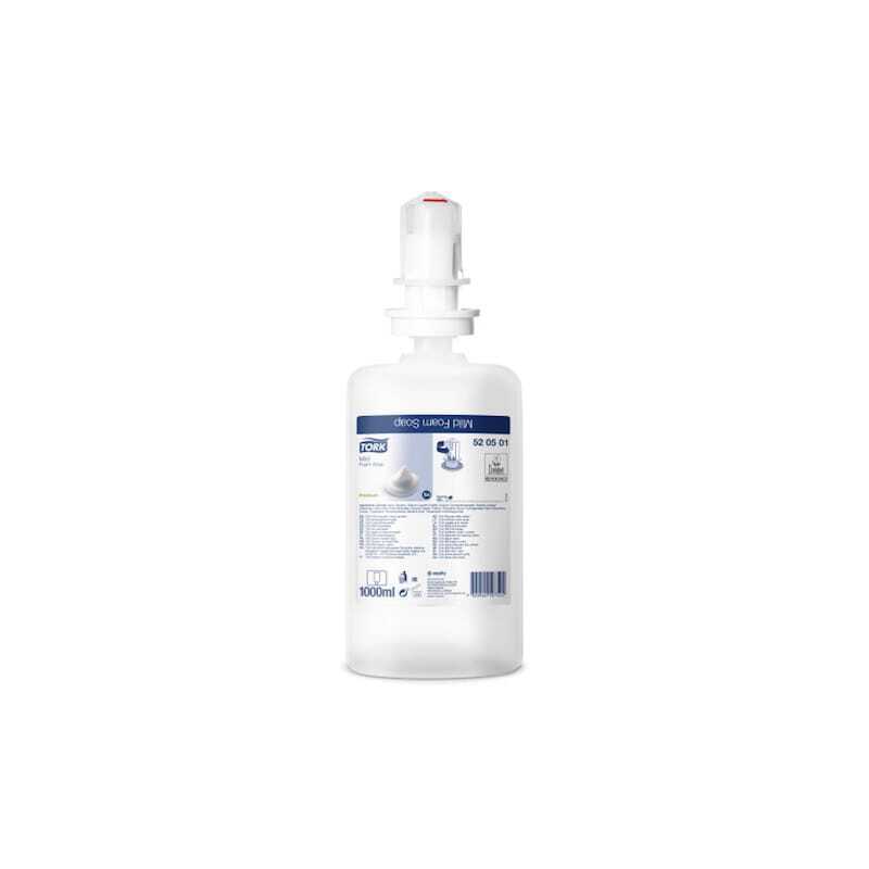 Tork Gentle Transparent Foam Soap - Pack of 6 | Nourished, fresh, and hydrated skin