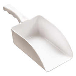 PP Flour Scoop - White - 0.7 L - Matfer