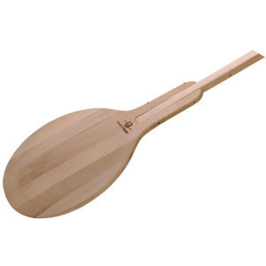 Runde Buchenholz-Pizzaschaufel - ⌀ 450 mm - Matfer