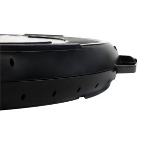 Reusable Round Box - Ø 330 mm - Black - Set of 10 - Gilac