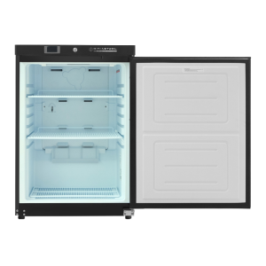 Refrigerated Cabinet 200 Liters - Positive Black - Dynasteel