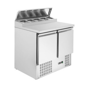Star Refrigerated Saladette - 2 Doors with Opening Top