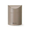 Tischabfalleimer mit Schwingdeckel - Beige - HENDI