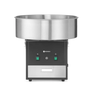 Cotton Candy Machine in Stainless Steel - Black - HENDI