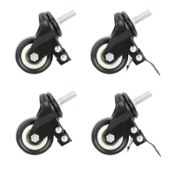 Roues pour Tables Inox et Plonges - Lot de 4 - Dynasteel