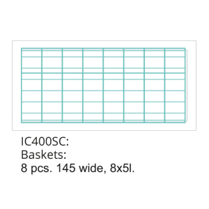 Statische Eistheke - 8 x 5 L