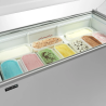 Vitrine à Crème Glace Statique - 398 L