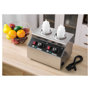 Double Dynasteel Chocolate Warmer - Ideal for Catering Professionals