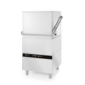 Hood-Type Dishwasher - Liquid Dispenser - Drain Pump - 50 x 50 cm - HENDI