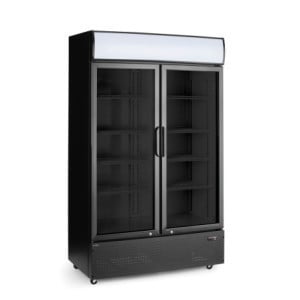 Positive Kühlschrank - 2 Türen - mit Canopy - HENDI
