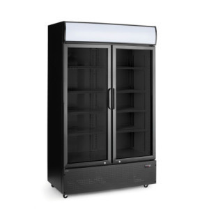 Positive Refrigerated Cabinet - 2 Doors - with Canopy - HENDI
