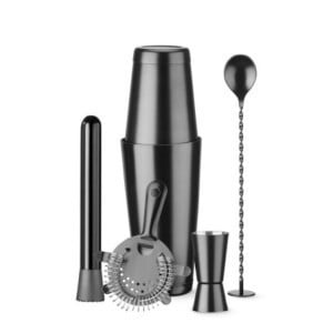 Set de Barman ⌀ 120 mm - Noir - HENDI