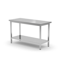 Profi Line Central Table with Shelf - L 1800 x D 600 mm - HENDI