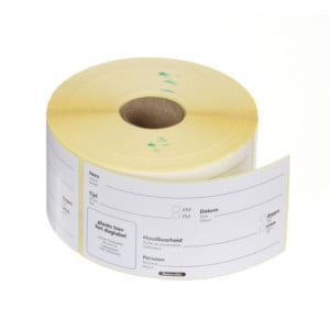 Traceability Labels - Date, Time, Notes - Roll of 500 - HENDI