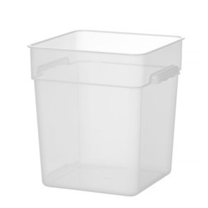 Lebensmittelbehälter mit Graduierung 290 x 290 - 17,2 L - HENDI