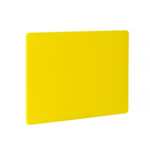 Planche à Découper HACCP 600 x 400 mm - Jaune - HENDI