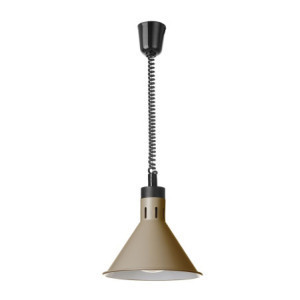 Adjustable Conical Heat Lamp - Beige - HENDI
