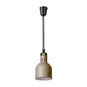 Lampe Chauffante Cylindrique Réglable - Beige  - HENDI