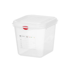 Bac GN 1/6 Transparent in PP - 2,6 L - HENDI