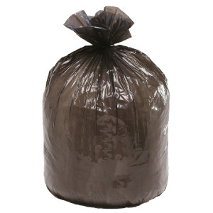 Traditional Tie Trash Bag - 110 L - Pack of 25 - FourniResto
