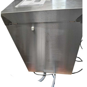 Professioneller Geschirrspüler mit Spülmittel- und Reinigungsmitteldosierer - 40 x 40 cm - Dynasteel