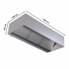 Cubic Hood 1100 LED Without Motor - Dynasteel Quality Stainless Steel AISI 304