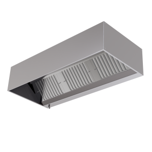 Hotte Cubique 1100 LED Ohne Motor Dynasteel
