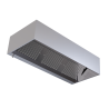Hotte Cubique 900 Led Sans Moteur - Dynasteel KP 9/12L-LEDB-IMPEX