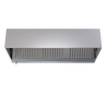 Hotte Cubique Led 2000mm Sans Moteur Dynasteel - Professionnelle Premium