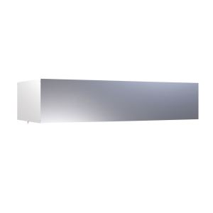 Hotte Cubique Led 2000mm Sans Moteur Dynasteel - Professionnelle Premium