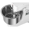 Knetmaschine 50 L mit abnehmbarem Kessel und hochklappbarem Kopf - Variable Geschwindigkeit - Dynasteel