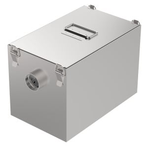 Edelstahl-Fettabscheider - 140 L Aufbereitet | Fourniresto