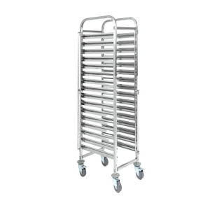 Stainless Steel Pastry Rack 16 Levels - 600 x 400 mm Refurbished
