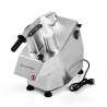 Professioneller Gemüseschneider 550 W — 2 Einfüllöffnungen, Alu
