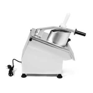 Professioneller Gemüseschneider 550 W — 2 Einfüllöffnungen, Alu