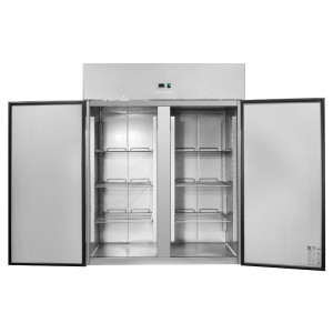Positive Refrigerated Cabinet 1400 L Stainless Steel GN 2/1 – 2 Doors