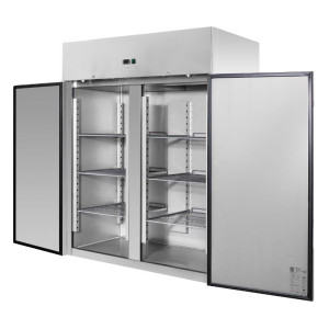 Positive Refrigerated Cabinet 1400 L Stainless Steel GN 2/1 – 2 Doors