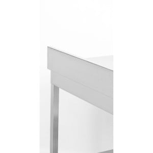 Stainless Steel Table 1600x700 mm with Backsplash and Lower Shelf