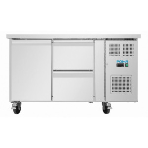 Refrigerated Table with 1 Door and 2 Drawers - 314 L - Polar