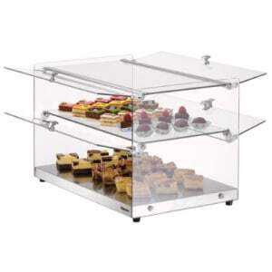 Vitrine de Buffet - 2 niveaux - Bartscher