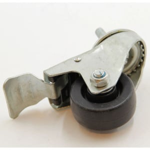 Roulette 60 mm avec Frein Monté sur Goupille - TEFCOLD