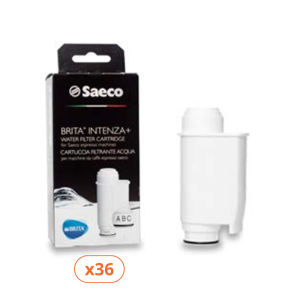 Pack mit 36 Brita Intenza Wasserfiltern für Maschinen G 100 - Saeco