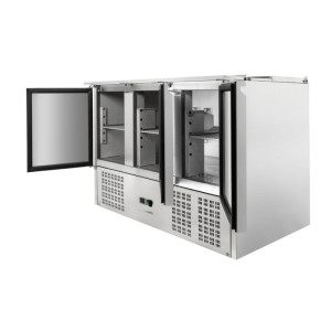 Saladette Compacte 3 Portes - Avec Couvercle Coulissant Reconditionné