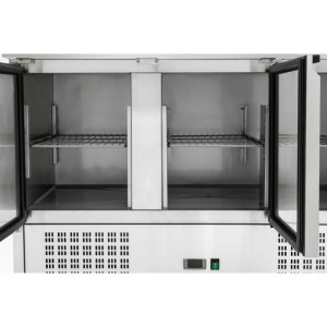 Saladette Compacte 3 Portes - Avec Couvercle Coulissant Reconditionné