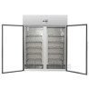 Positive Kühlvitrine 2 Glastüren GN2/1 - 1400 L