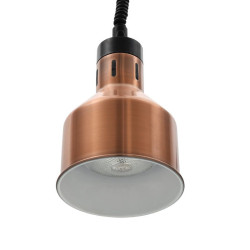 Pro Heat Lamp 250 W Ø 175 mm Copper | Dynasteel