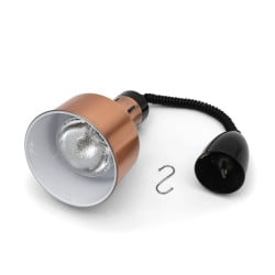Copper Heat Lamp Dynasteel: Keep your preparations hot and tasty