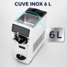 Machine à Crème Glacée Soft 16 L/h 1050 W - Dynasteel