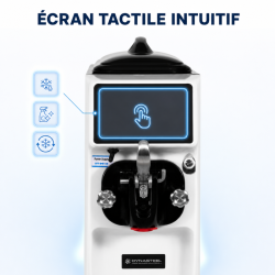 Machine à Crème Glacée Soft 16 L/h 1050 W - Dynasteel
