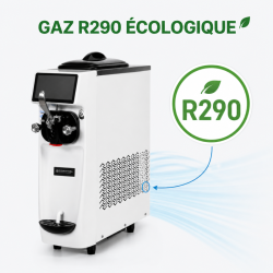Machine à Crème Glacée Soft 16 L/h 1050 W - Dynasteel